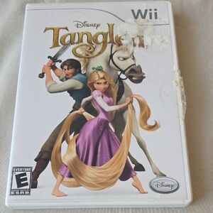 Disney Tangled Wii Game - Purple and Brown